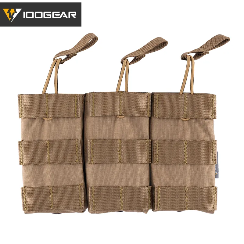 IDOGEAR M4 Triple Open-Top Mag Pouch