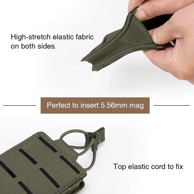 IDOGEAR LSR M4 Laser Cut Single Magazine Pouch