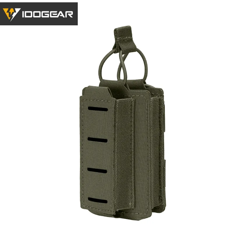 IDOGEAR LSR 9mm/M4 Laser Cut Double Magazine Pouch