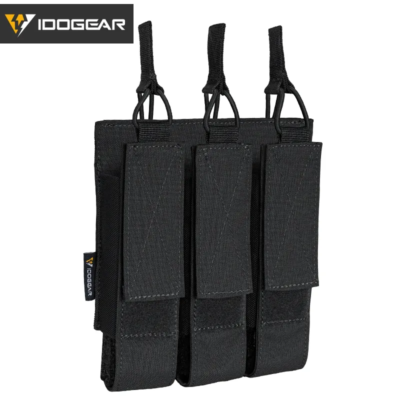IDOGEAR Triple SMG Magazine Open-Top Pouches