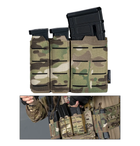 IDOGEAR M4 / 9mm Triple Magazine Laser Cut Pouch