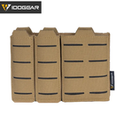 IDOGEAR M4 / 9mm Triple Magazine Laser Cut Pouch