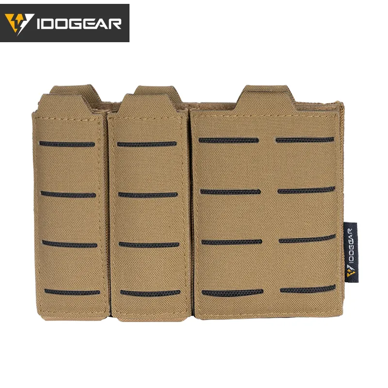 IDOGEAR M4 / 9mm Triple Magazine Laser Cut Pouch