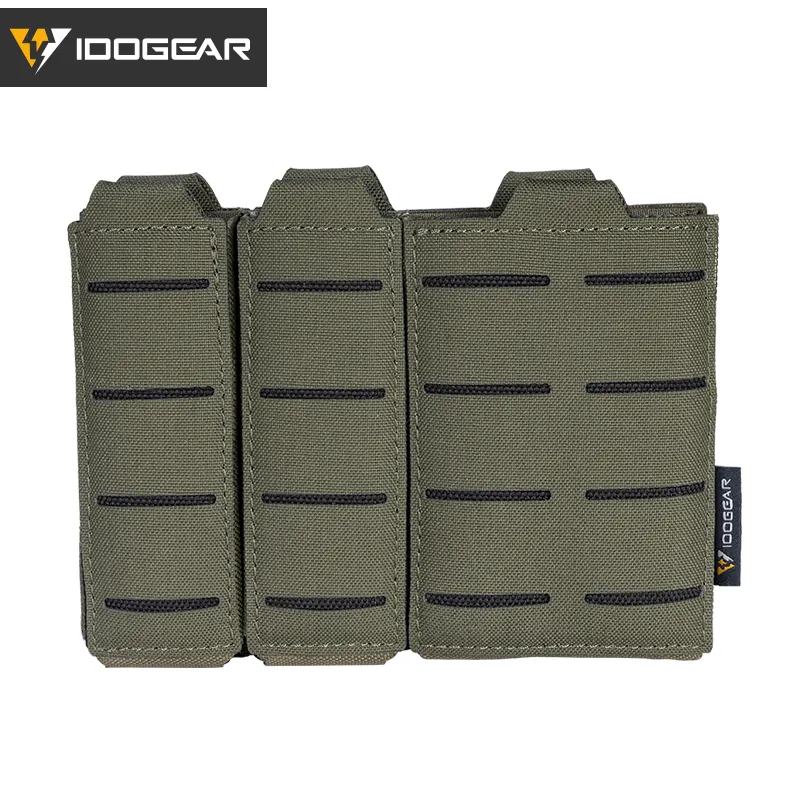 IDOGEAR M4 / 9mm Triple Magazine Laser Cut Pouch