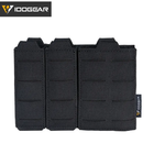 IDOGEAR M4 / 9mm Triple Magazine Laser Cut Pouch