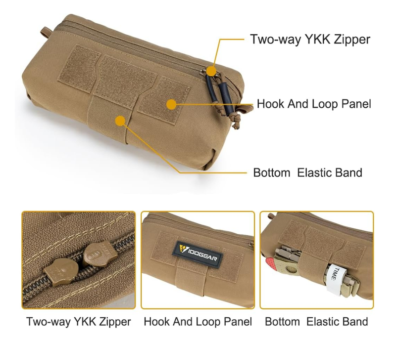 IDOGEAR Tactical Utility Drop-Down Pouch