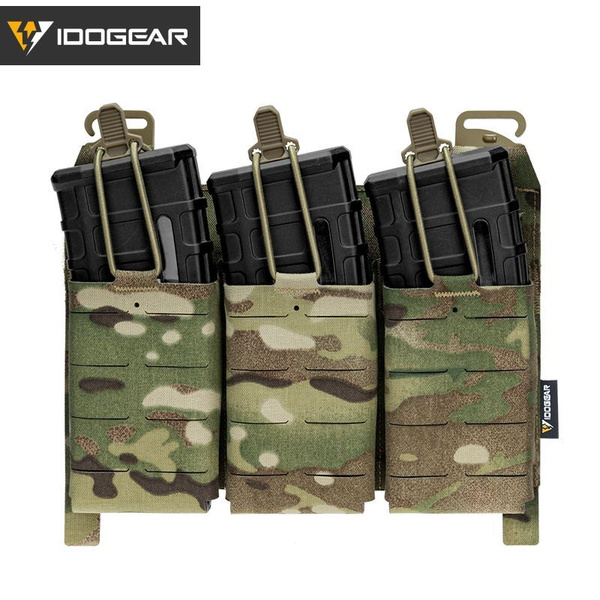 IDOGEAR M4 Triple Magazine Laser Cut Pouch