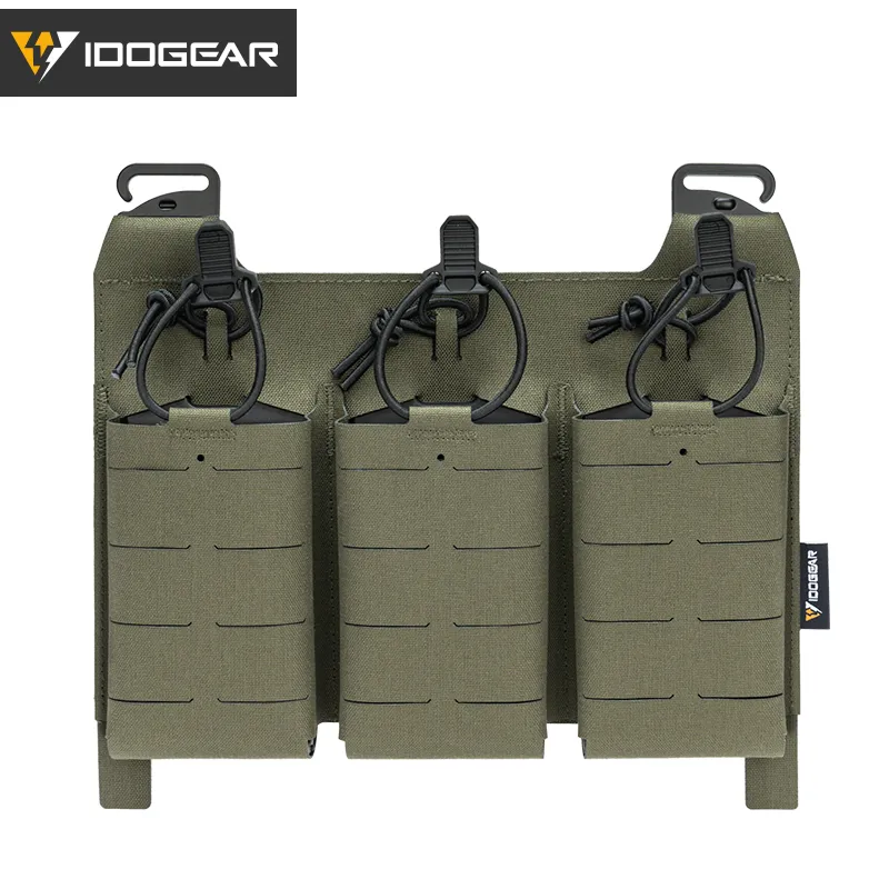 IDOGEAR M4 Triple Magazine Laser Cut Pouch