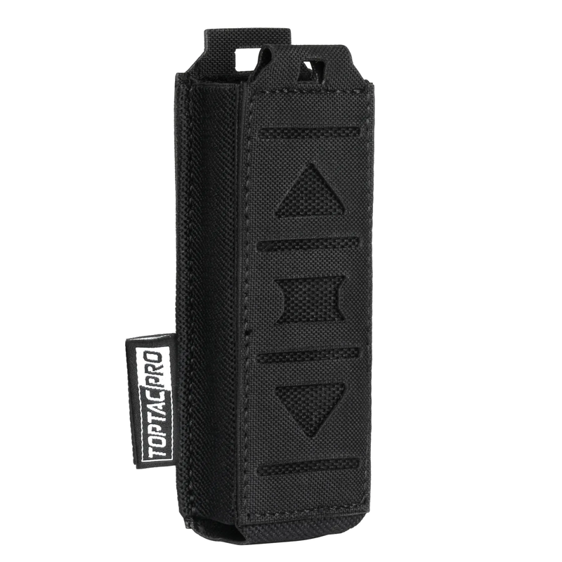 TOPTACPRO Single 9mm MOLLE Pistol Magazine Pouch