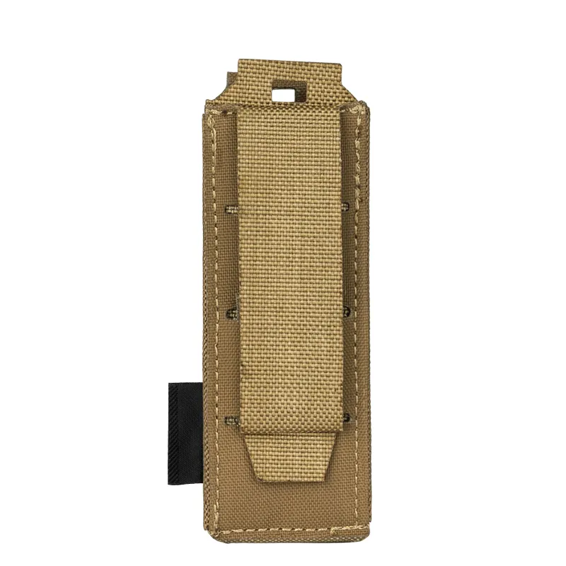 TOPTACPRO Single 9mm MOLLE Pistol Magazine Pouch