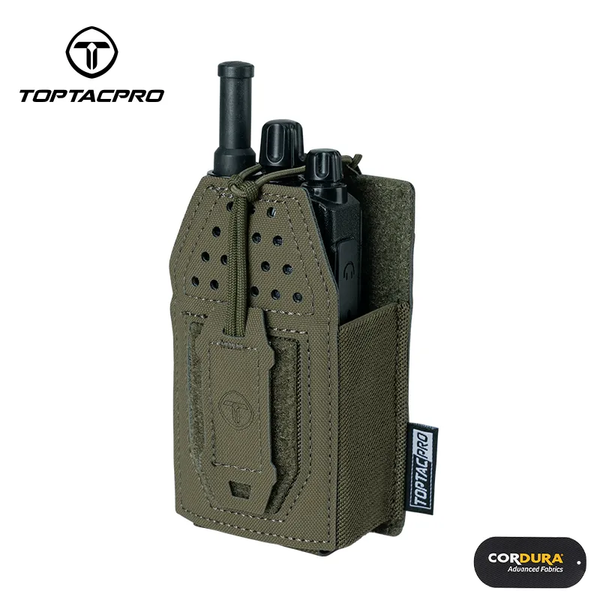 TOPTACPRO Tactical Radio Pouch