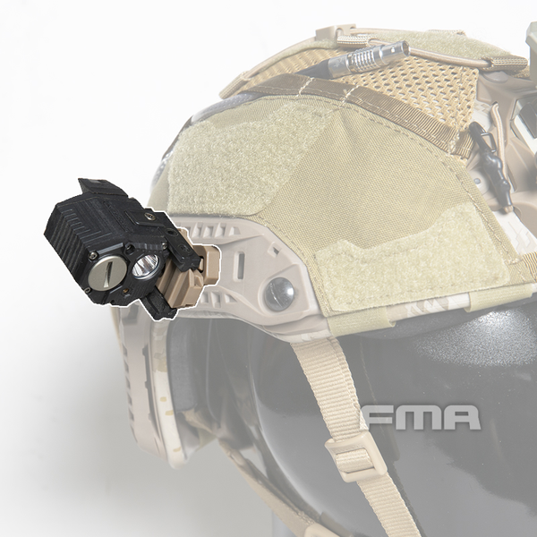 Krousis ACR 360 Rotating Rail Flashlight Mount For Tactical Helmet Accessory Rail