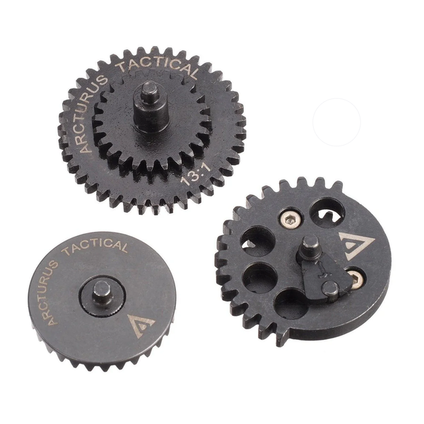 Arcturus RS CNC Steel Machined 13:1 Gear Set with Sector Delayer