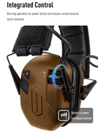 Earmor M300A Hearing Protection Tactical Headset with Foam Earpads