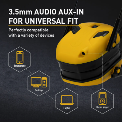 Earmor M300X Electronic Hearing Protection with Gel Earpads