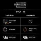 EMG /  Strike Industries Compensator with Built-In E-Shooter FLARE M BT Tracer Unit