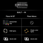 EMG /  Strike Industries Compensator with Built-In E-Shooter FLARE M BT Tracer Unit