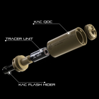 E-Shooter EMG x KAC QDC Suppressor with Flash Hider & Flare Mono Tracer Unit