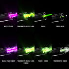 E-Shooter SLR x Lancer Tactical FLARE SMOKEY BT Tracer Unit