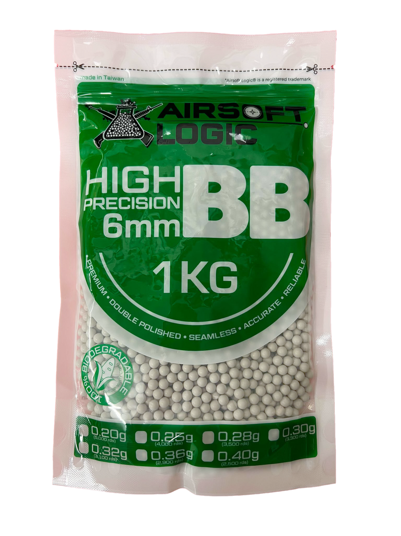 Airsoft Logic BBs - 0,32 g x 1 kg non biodégradables