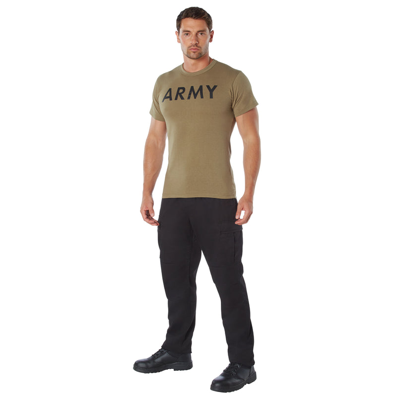 Rothco ARMY P/T T-Shirt- Coyote