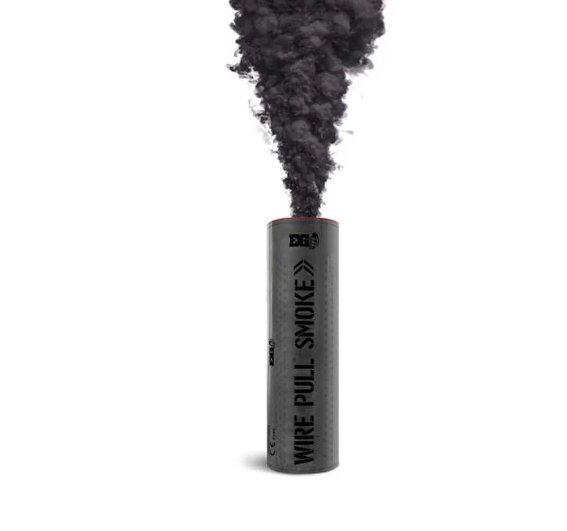 Enola Gaye WP40 Wire Pull-Ring Smoke Grenade - Black