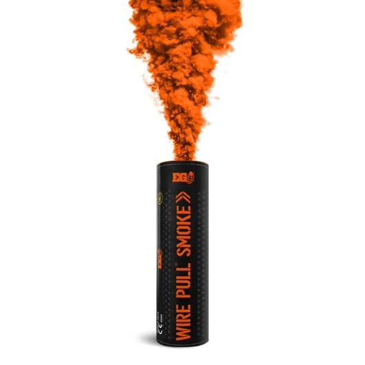 Grenade fumigène EnolaGay - Pull-Ring - Orange