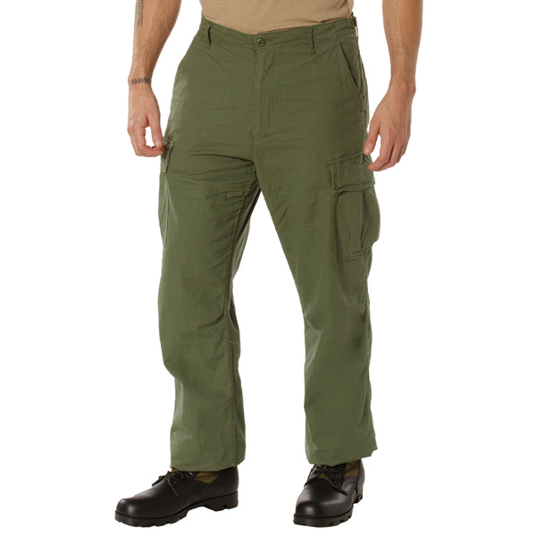 Rothco Vintage Vietnam Ripstop Fatigue Pants - OD