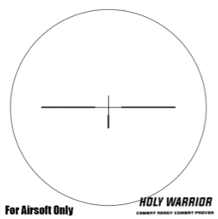 Holy Warrior NF NXS 1-4x24mm LPVO SFP Riflescope 30mm
