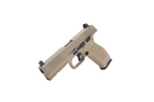 Kizuna Works MKW Lebedev PL-15 GBB Pistol - Metallic Cerakote FDE