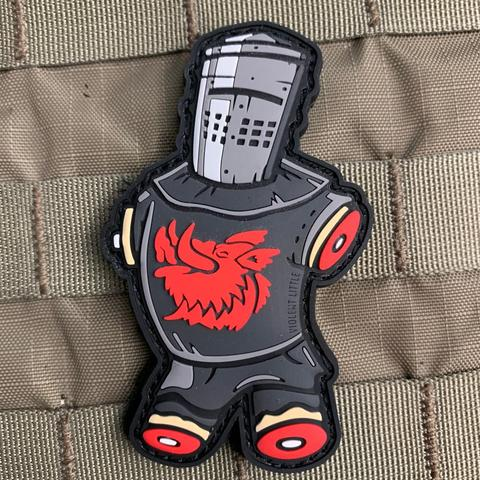 Tactical Outfitters BLACK KNIGHT PVC Morale Patch