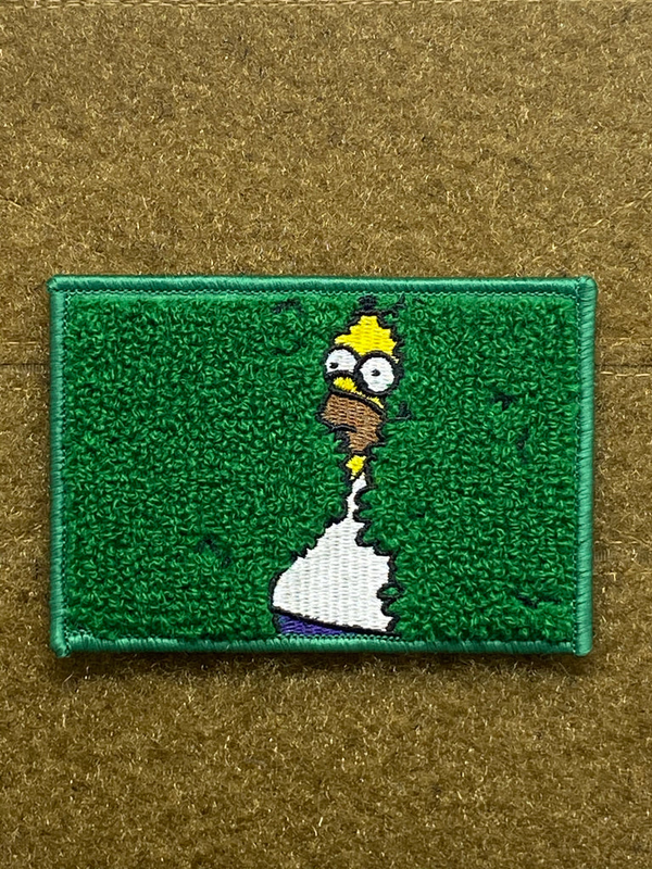 Tactical Outfitters HOMER INTO THE BUSHES Morale Patch