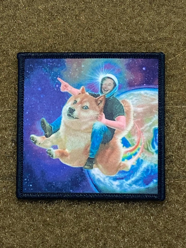 Tactical Outfitters DOGE TO THE MOON Morale Patch