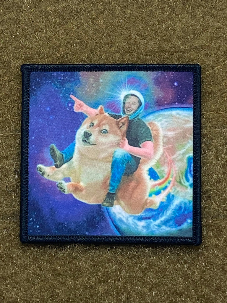 Tactical Outfitters DOGE TO THE MOON Morale Patch