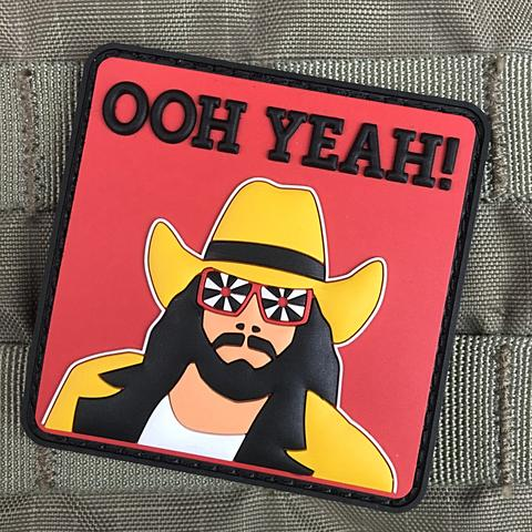 Pourvoiries tactiques MACHO MAN "OOH YEAH!" Patch de moral 