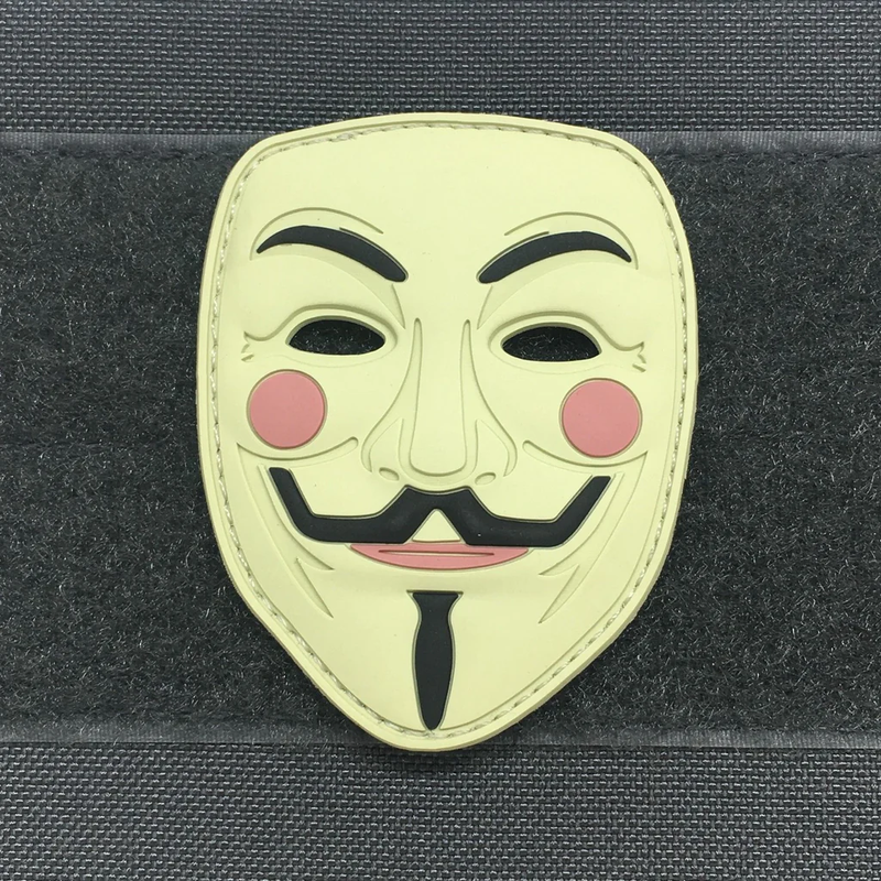 Tactical Outfitters GUY FAWKES MASK 3D Morale Patch