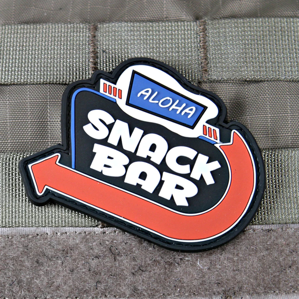 Tactical Outfitters ALOHA SNACKBAR Patch moral en PVC 