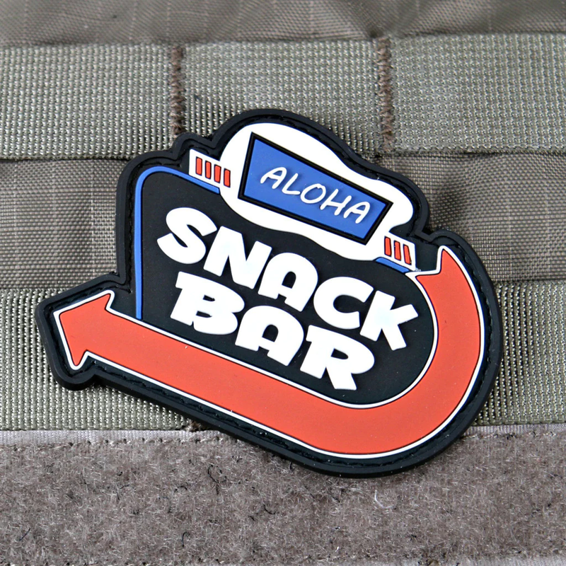 Tactical Outfitters ALOHA SNACKBAR PVC Morale Patch
