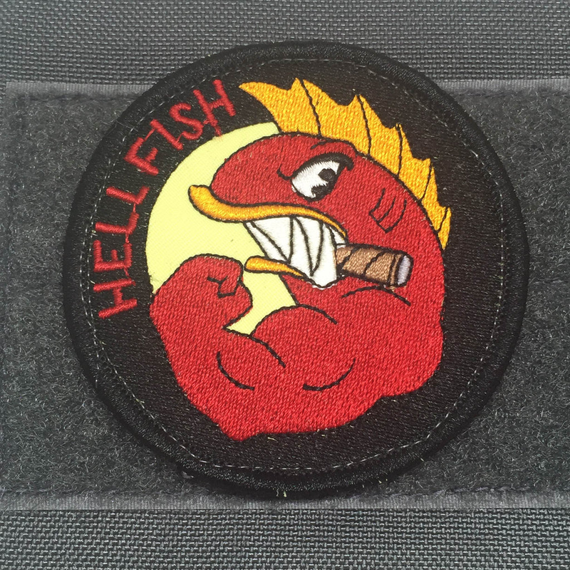 Tactical Outfitters THE FLYING HELLFISH Moral Patch 