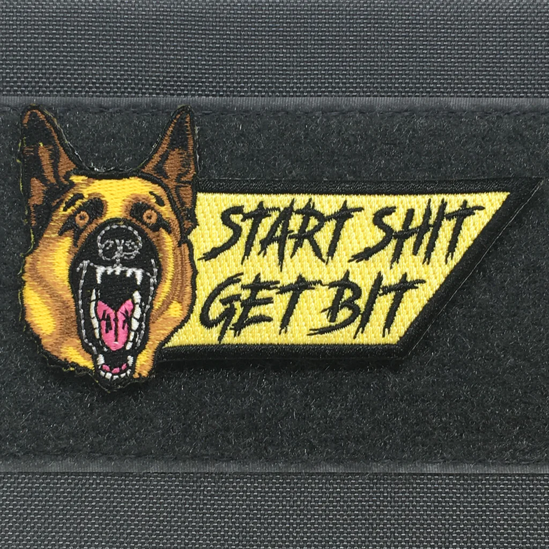 Tactical Outfitters START SHIT GET BIT Morale Patch