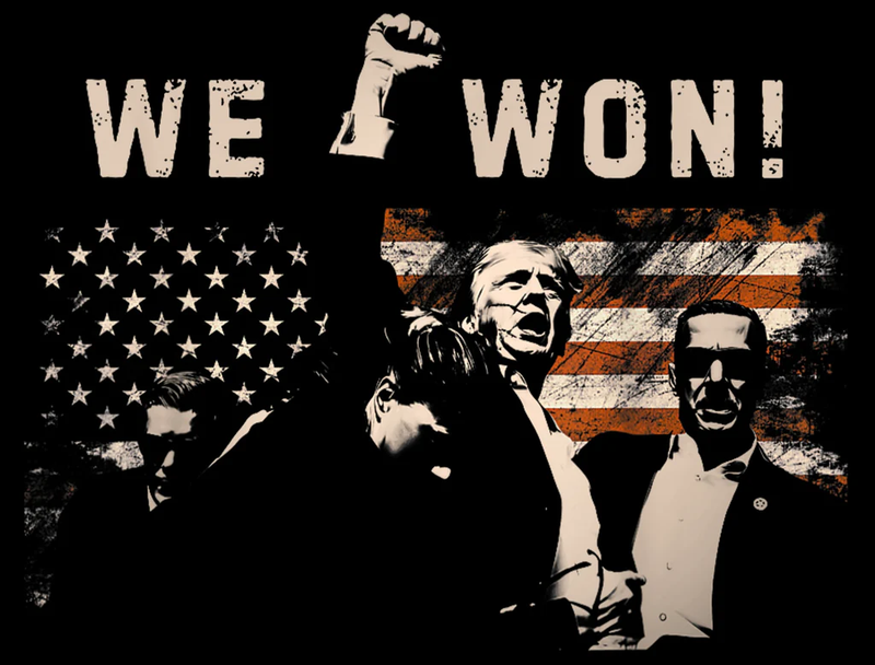 Tactical Outfitters TRUMP - WE WON Morale Patch