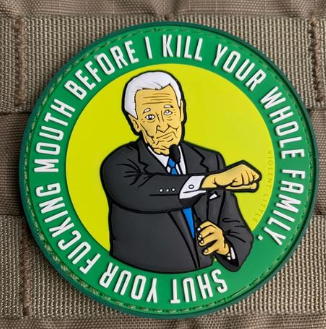 Tactical Outfitters BOB BARKER PVC Morale Patch