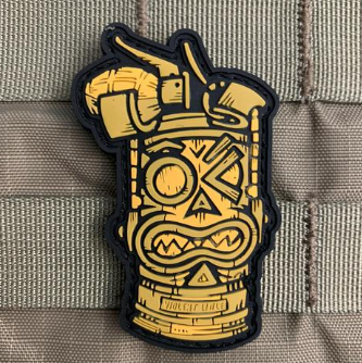 Violent Little WAR TIKI 2.0 PVC Morale Patch