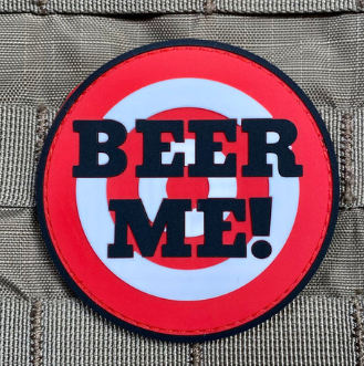 Tactical Outfitters BEER ME! PVC Morale Patch