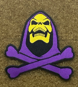 Tactical Outfitters SKELETOR CROSSBONES Morale Patch