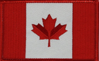Canadian Flag Patches