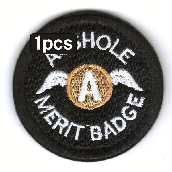 ACM Asshole Merit Badge Patch