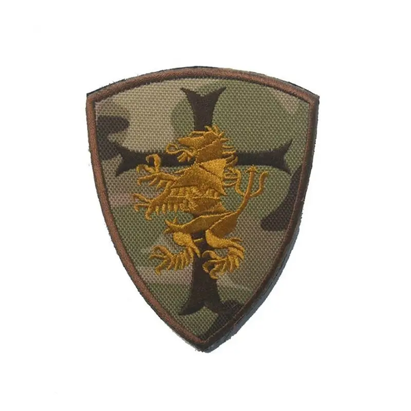 ACM Templar Cross and Rampant Lion Embroidered Patch