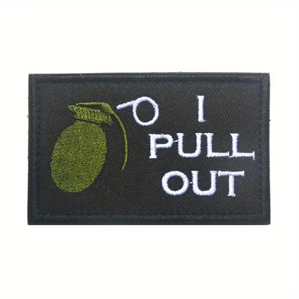 I Pull Out Patch