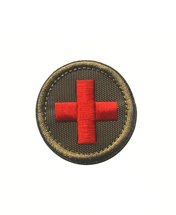 Red Cross Medic Patch - Round